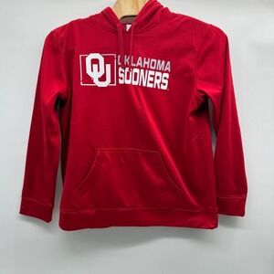 Fanatics Red Oklahoma Sooners Hoodie XL Mens Pullover Hooded Sweatshirt